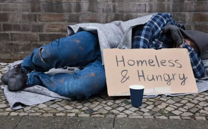 Seseorang Homeless Yang Tidak Memiliki Tempat Tinggal