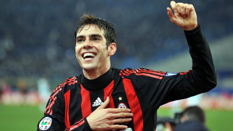 Pemain Brasil Ricardo Kaka Dalam Bidang Sepak Bola