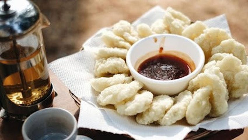 Makanan Aci Goreng Atau Cireng Khas Jawa Barat