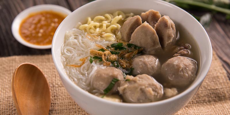 Makanan Terpopuler Indonesia Sebuah Bakso Serta Kuahnya