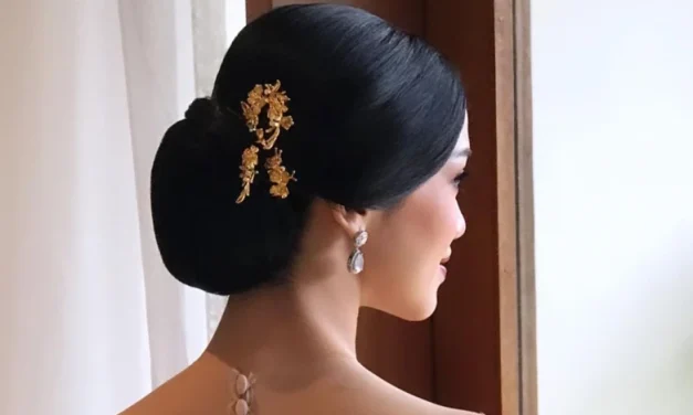 Benda Tradisional Sanggul Untuk Pemakaian Di Kepala