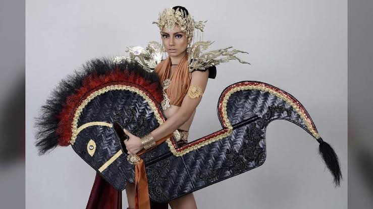 Sebuah Pertunjukan Budaya Kuda Lumping Di Indonesia