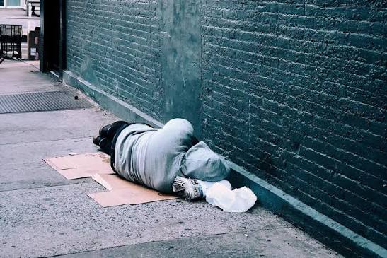 Individu Tunawisma Homeless Yang Tidak Memiliki Rumah